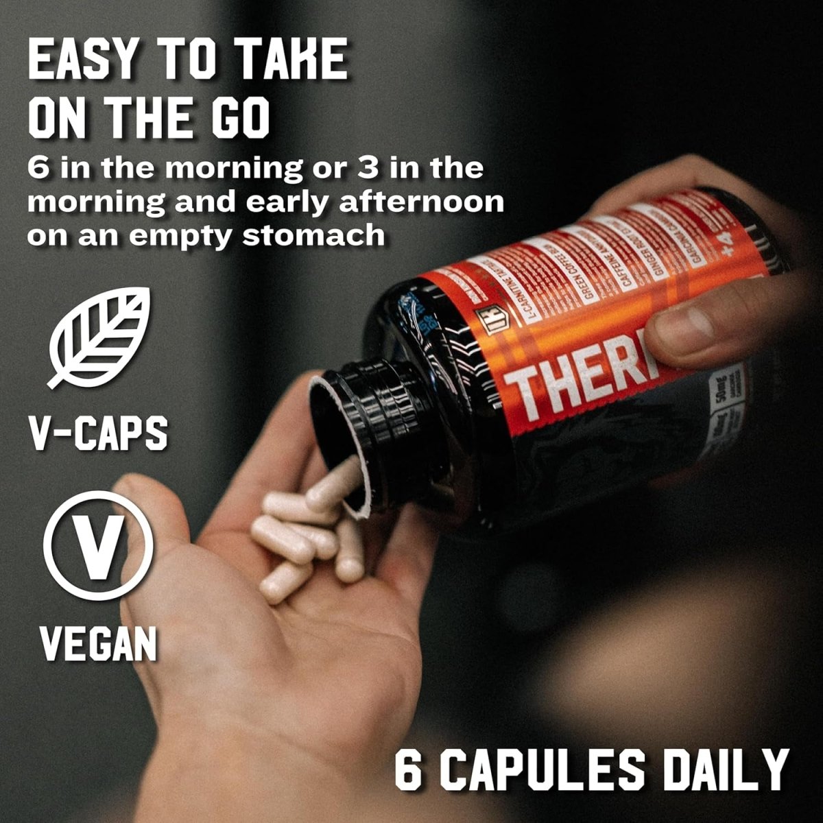 Iron Kingdom Thermo Cuts Thermogenic Burner - Metabolism Booster Supplement 180 Capsules - Suppviv