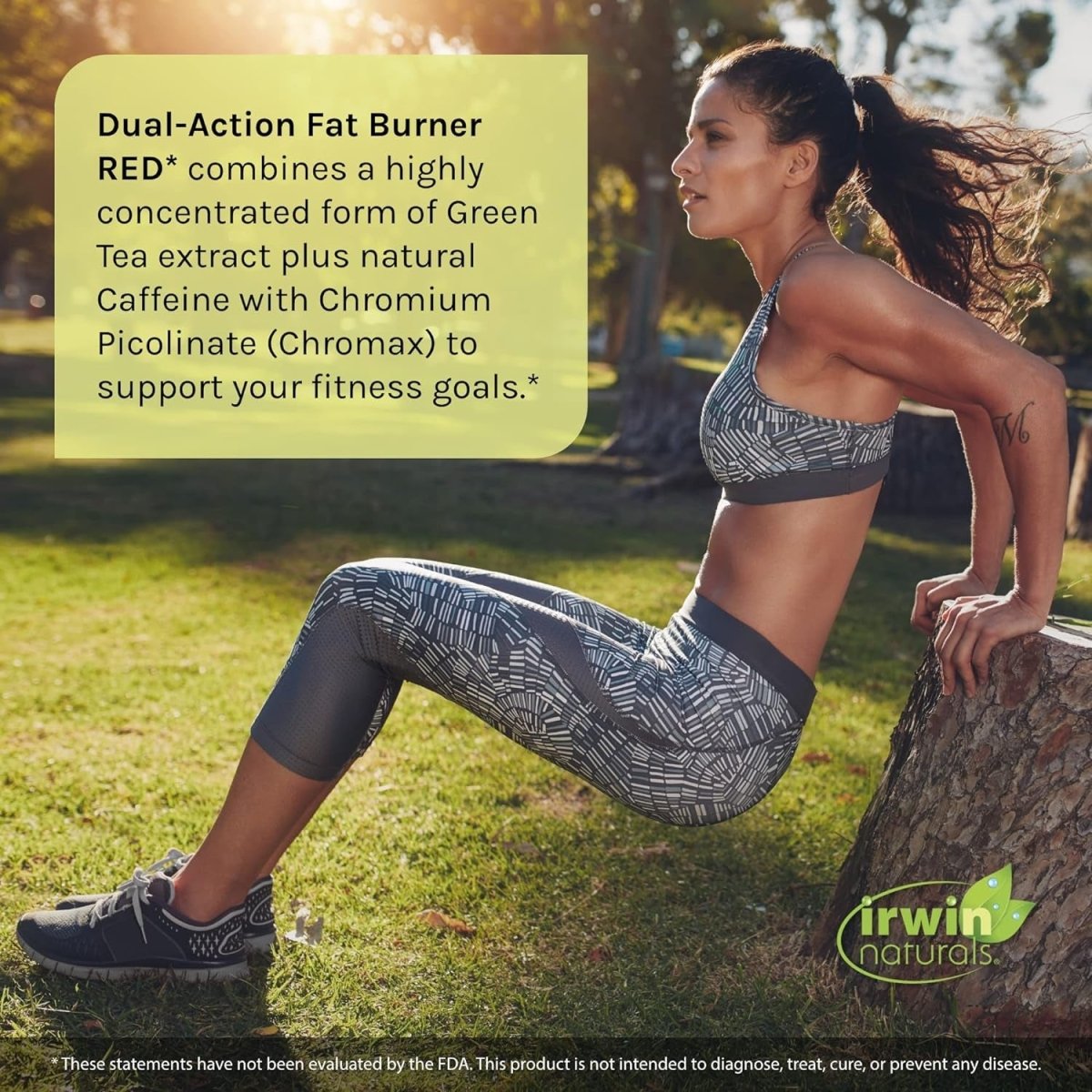 Irwin Naturals Dual - Action Fat Burner RED - Powerful Thermogenic with Nitric Oxide Booster 1 PACK - Suppviv