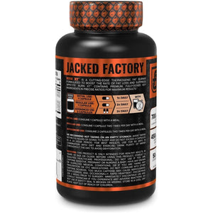 Jacked Factory Burn - Xt for Men & Women - Improve Focus & Increase Energy - 30 Natural Veggie Pills - Suppviv