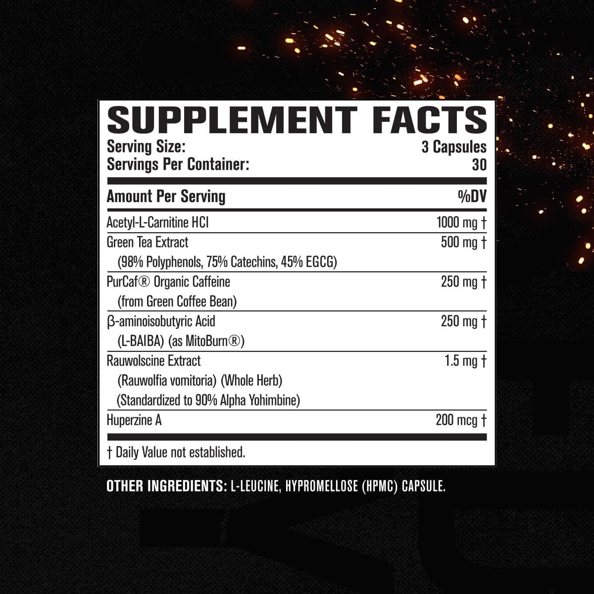 Jacked Factory Burn - Xt Max - High - Performance Thermogenic Fat Burner & Appetite Suppressant 90 Capsules - Suppviv