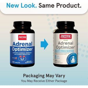 Jarrow Formulas® Adrenal Optimizer®, Supports Reduction of Occasional Stress, 120 Vegan Tablets - Suppviv