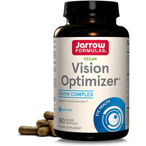 Jarrow Formulas Vision Optimizer Veggie Capsules - 180 Count - Suppviv