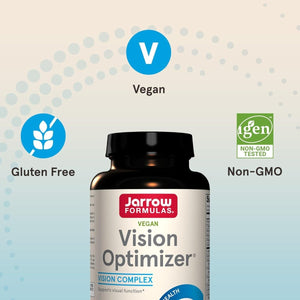 Jarrow Formulas Vision Optimizer Veggie Capsules - 180 Count - Suppviv