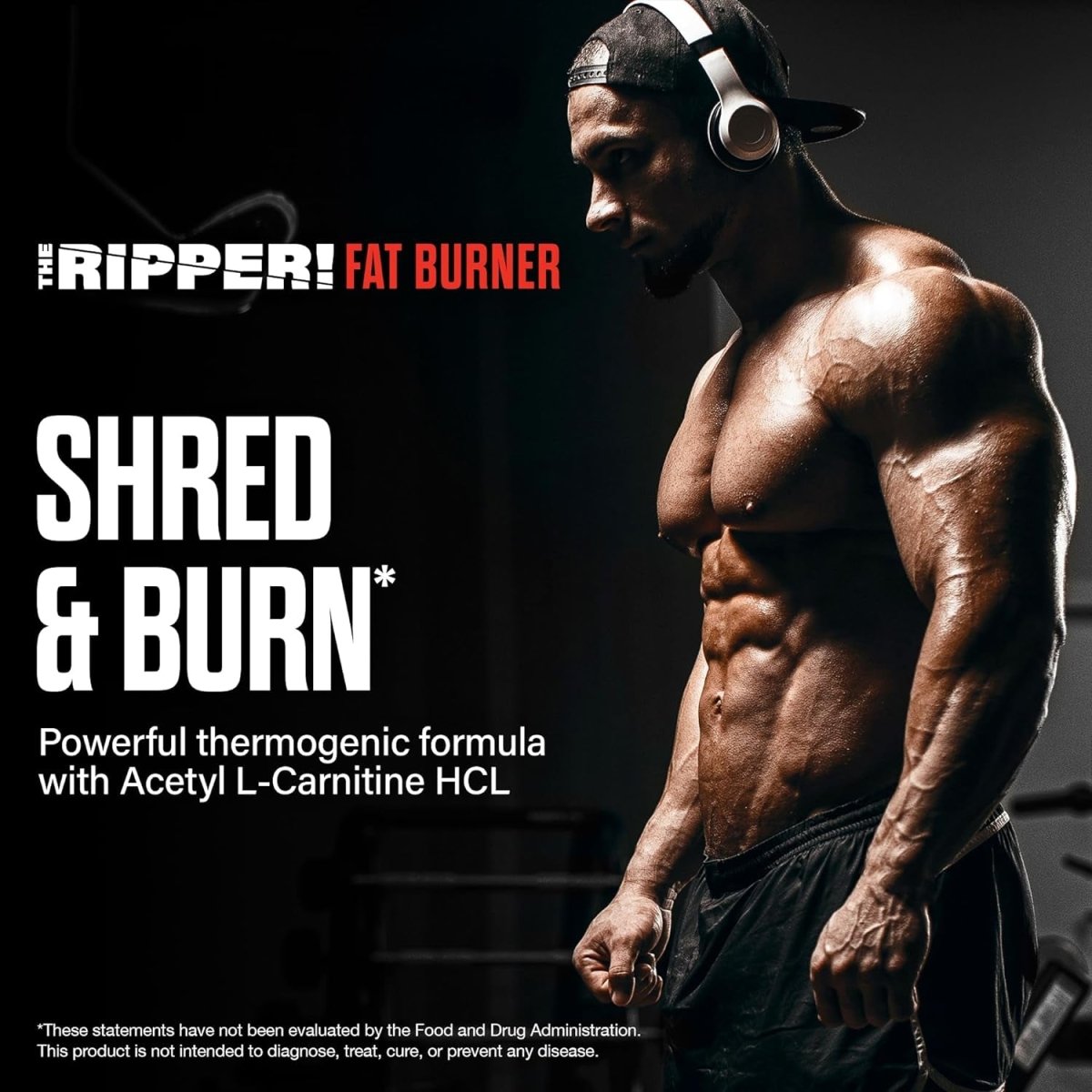 JNX SPORTS the Ripper! Shredding Thermogenic Fat Burner - Razor Lime 30 Servings - Suppviv