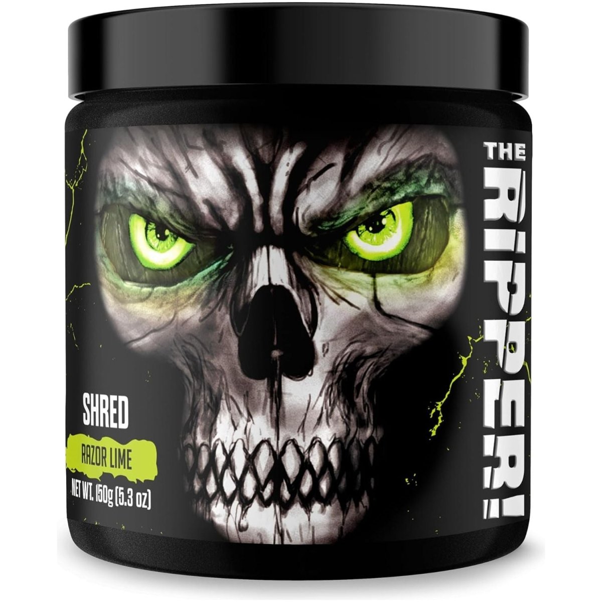 JNX SPORTS the Ripper! Shredding Thermogenic Fat Burner - Razor Lime 30 Servings - Suppviv