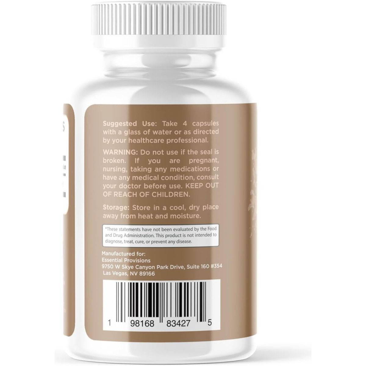 Just Liver, Grass - Fed and Pasture Raised Beef Liver Capsules, 3000Mg per Serving, 120 Count - Suppviv