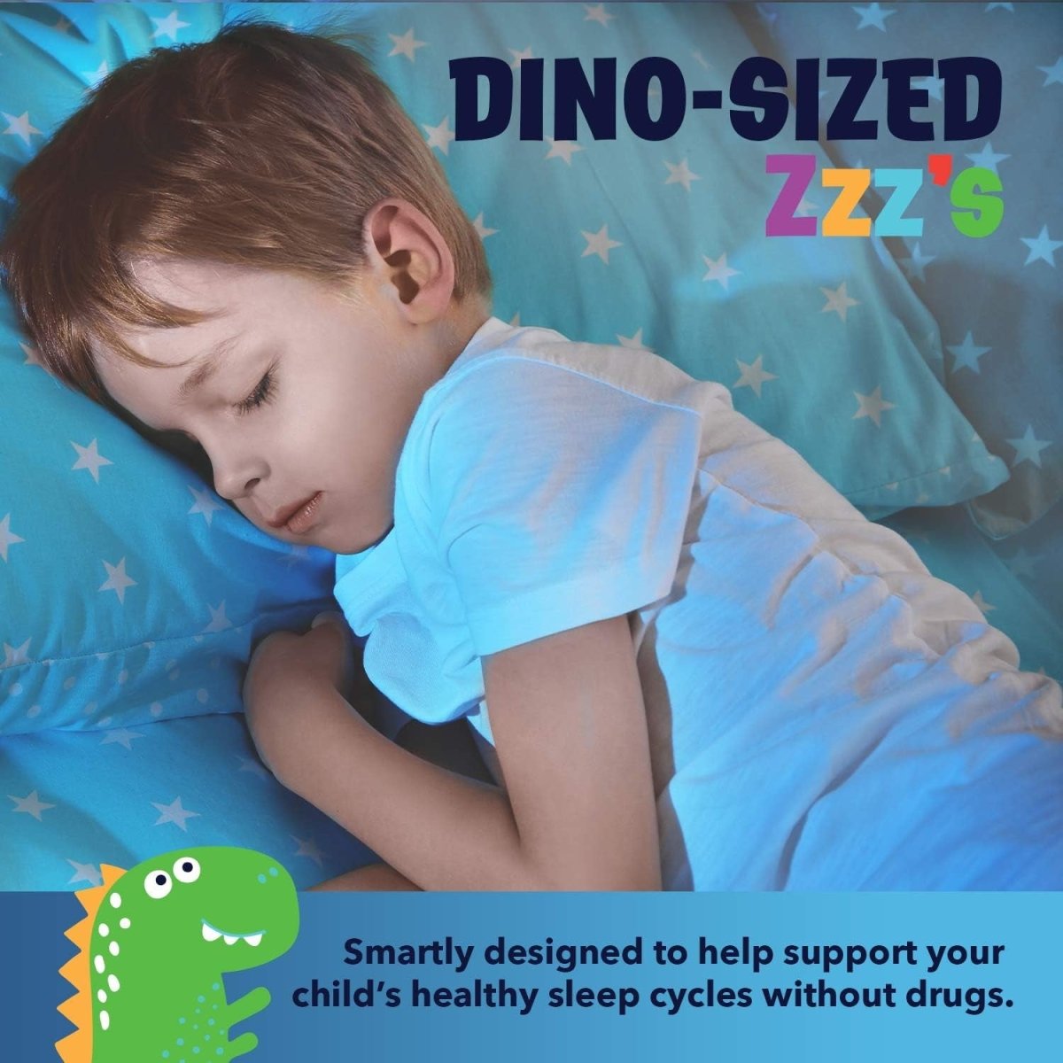 KAL Sleep - A - Saurus Melatonin Gummies for Kids 60 Gummies - Suppviv