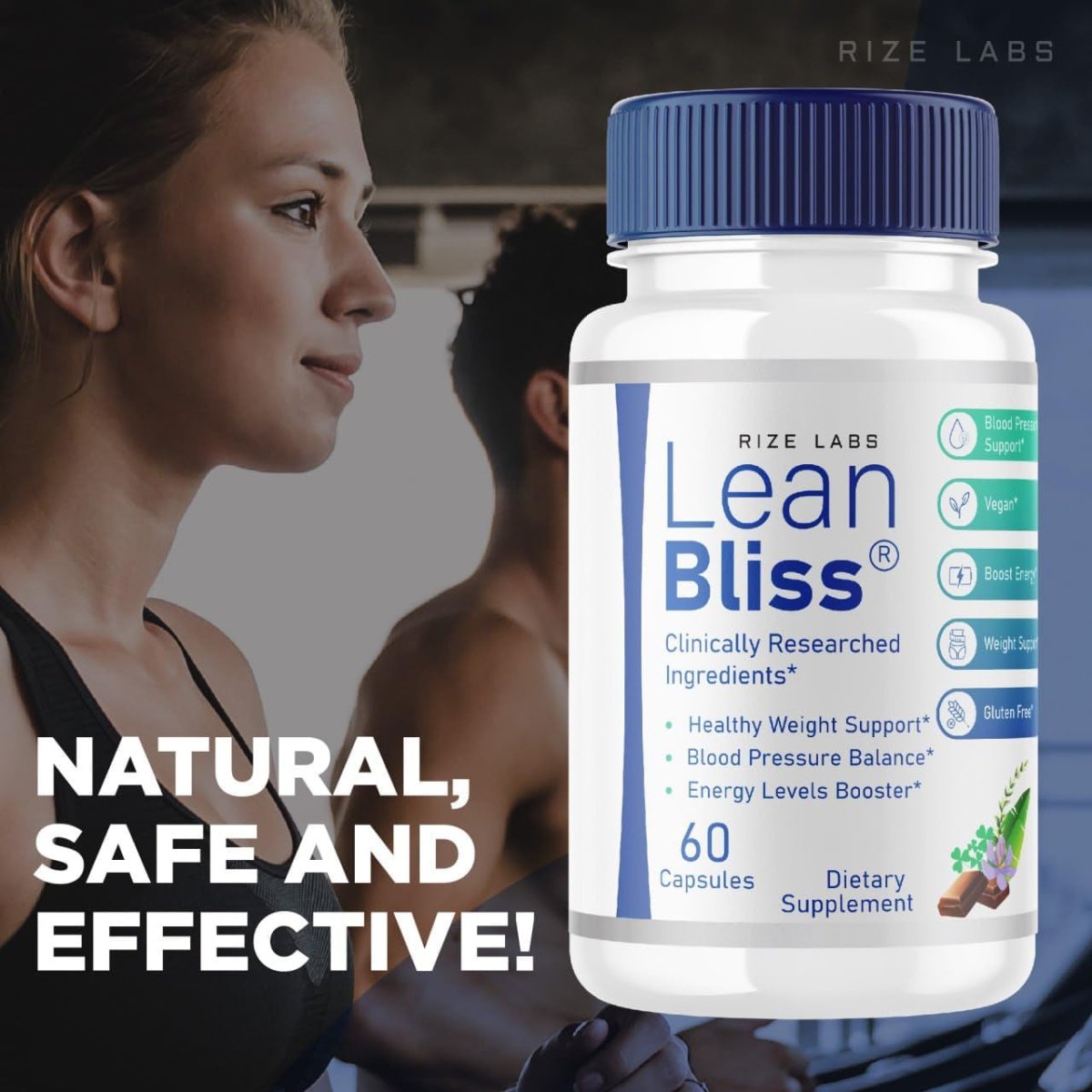 Lean Bliss Weight Loss Pills & Fat Burning Formula (60 Capsules) - Suppviv