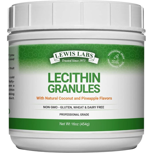 Lecithin Granules Supplement | Lactation Support, Immune Function & Support Brain Health, 16 Oz - Suppviv