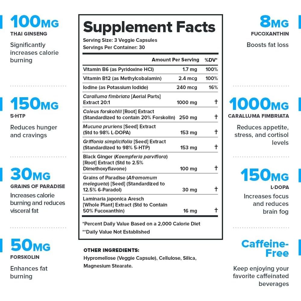 Legion Phoenix Thermogenic Fat Burners & Weight Loss Pills - 30 Serv, 90 Capsules - Suppviv