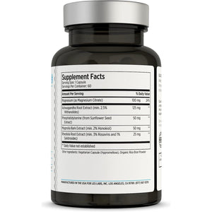 LES Labs Cortisol Health – Stress Relief, 60 Capsules - Suppviv