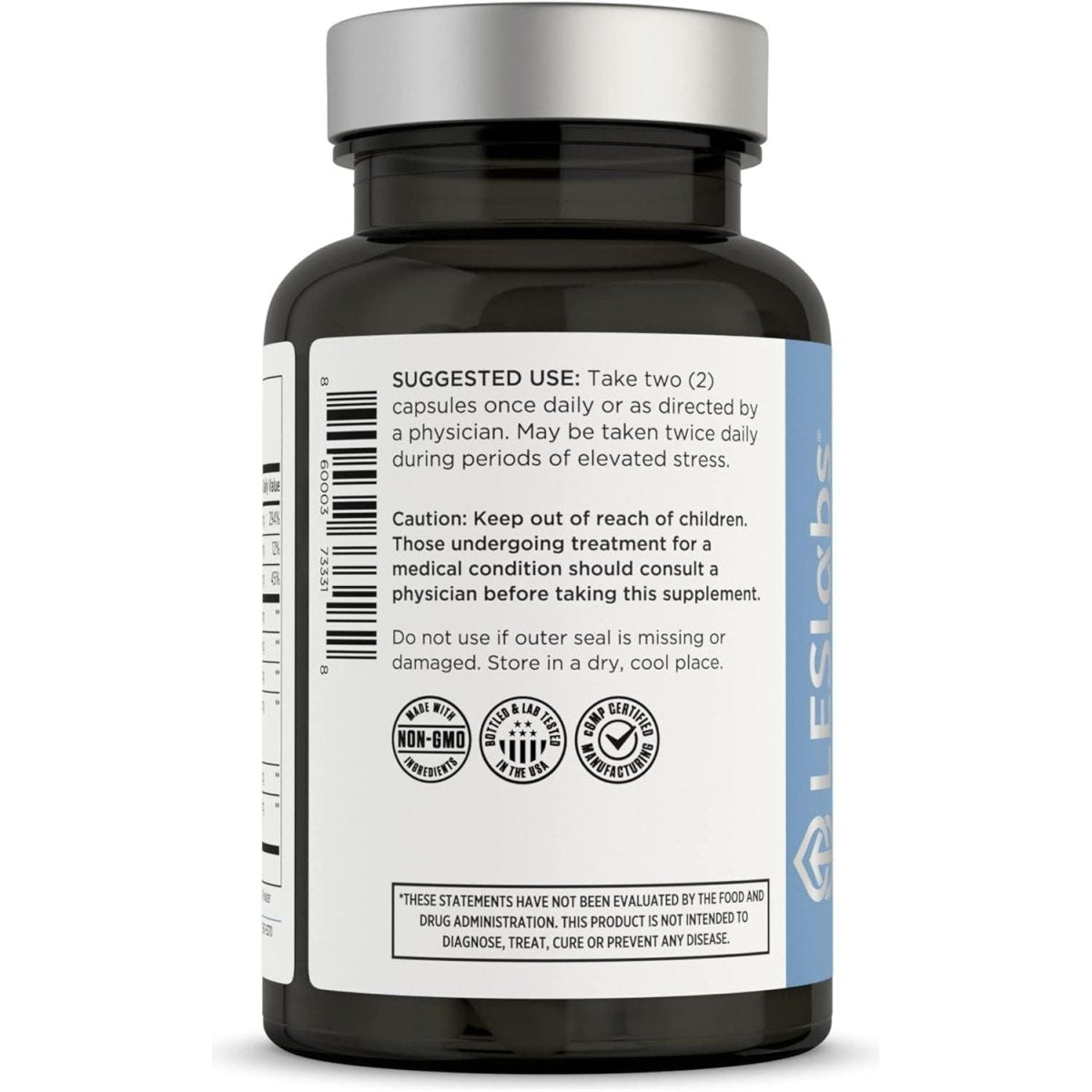 LES Labs GABA Health – Calm Mind & Relaxation, Stress Relief, Neurotransmitter Support 90 Capsules - Suppviv