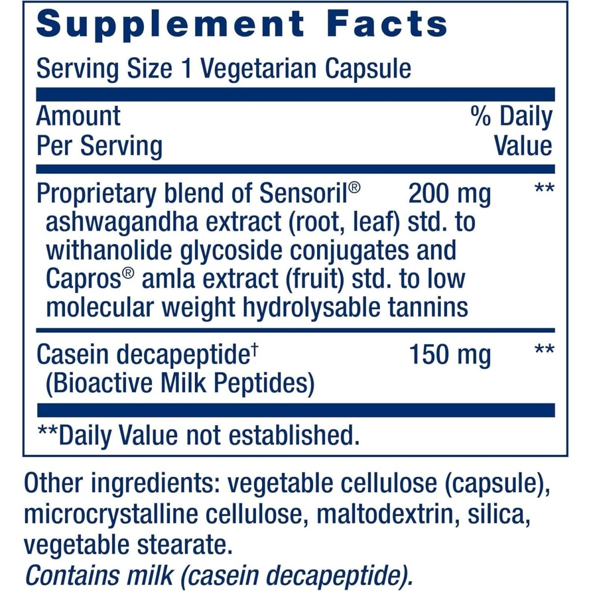 Life Extension Enhanced Sleep without Melatonin, Ashwagandha Sleep & Stress Support 30 Capsules - Suppviv