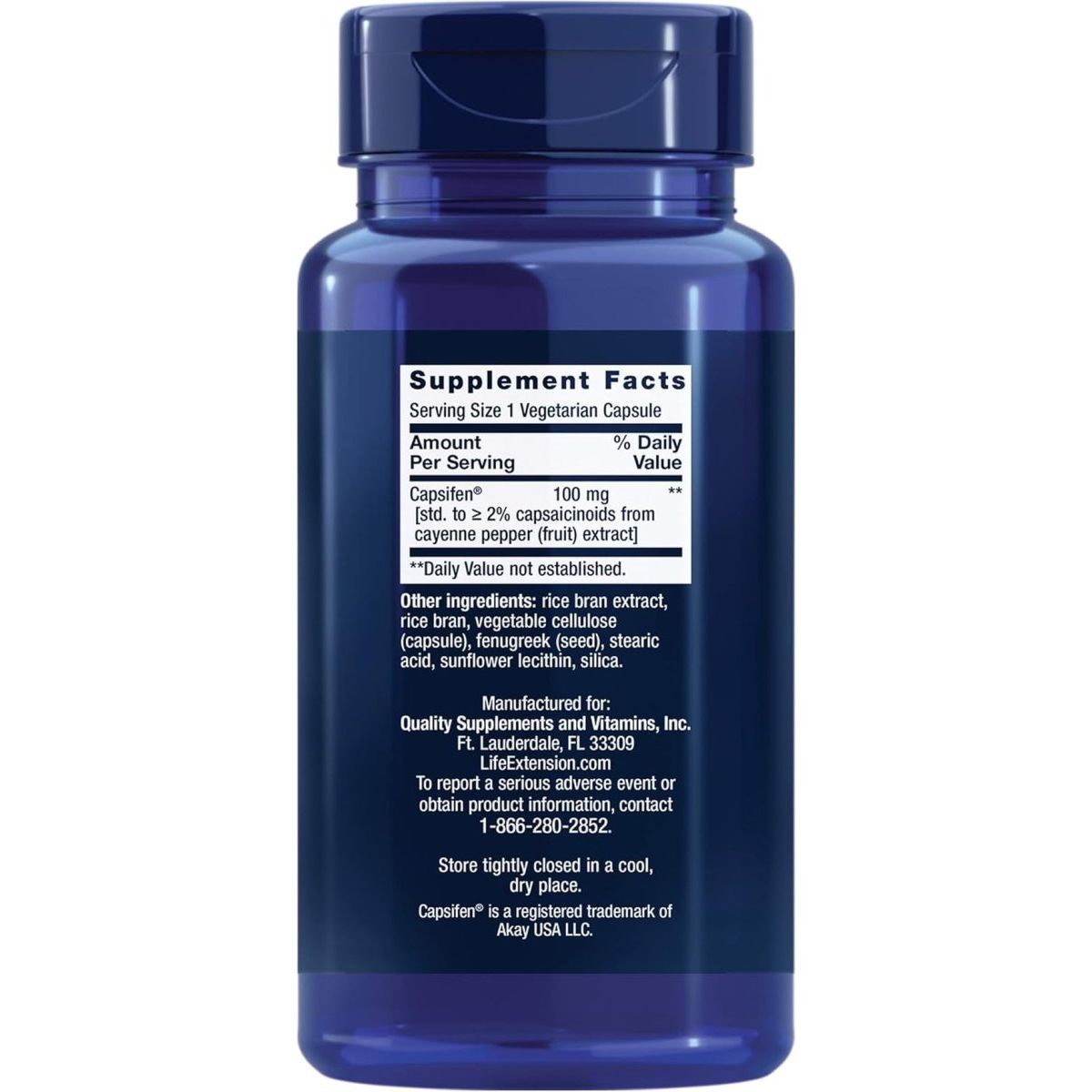 Life Extension Thermo Weight Control & Fat Burning - Thermogenesis 60 Capsules - Suppviv