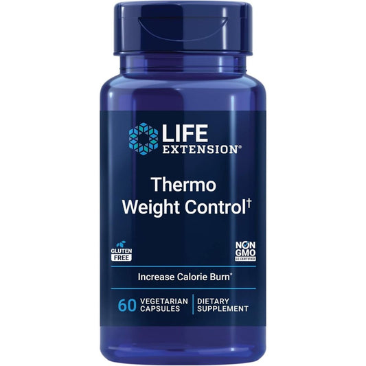 Life Extension Thermo Weight Control & Fat Burning - Thermogenesis 60 Capsules - Suppviv