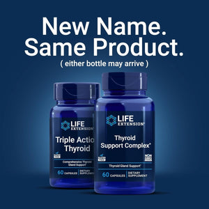 Life Extension Thyroid Support Complex - Thyroid Health Support Supplement 60 Capsules - Suppviv