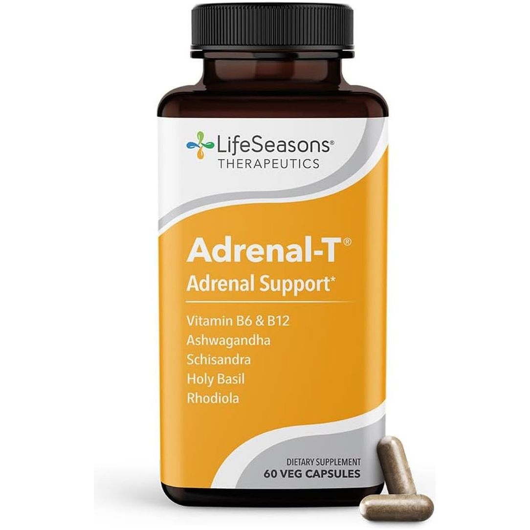 Lifeseasons - Adrenal - T - Adrenal Fatigue Support Supplement - 60 Capsules - Suppviv