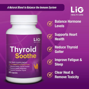 LIG Thyroid Soothe - Natural Herbal Supplement for Maintain Thyroid Function 1 PACK - Suppviv