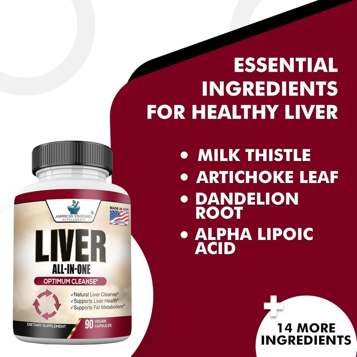 Liver Cleanse & Detox, Liver Milk Thistle , Artichoke 1 PACK - Suppviv