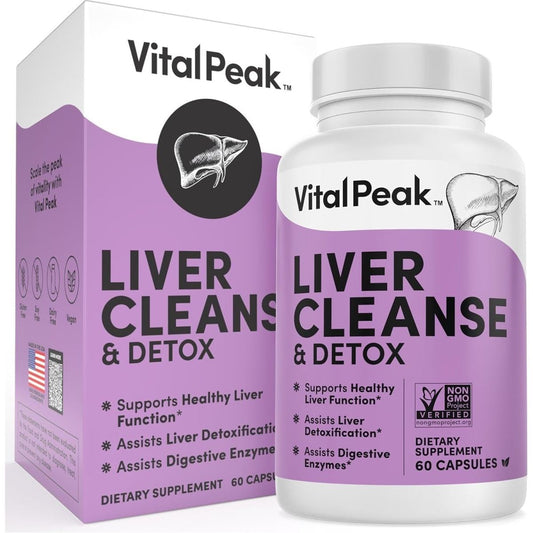 Liver Cleanse Detox & Repair - 60 Liver Detox Capsules… - Suppviv