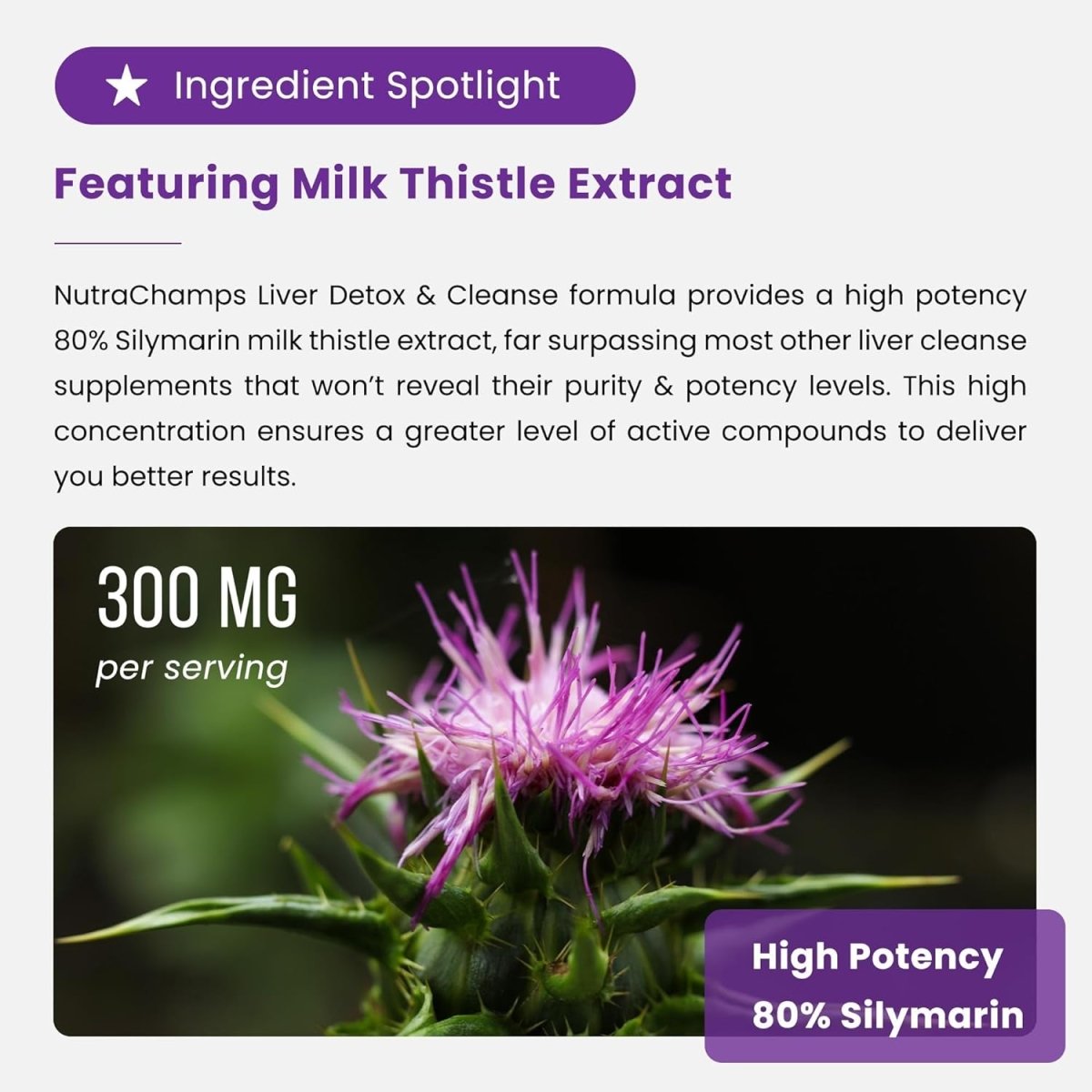 Liver Cleanse Detox & Repair Formula 60 Capsules 1 PACK - Suppviv