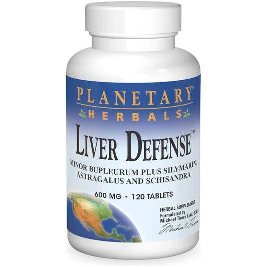 Liver Defense Planetary Herbals 120 Tabs 1 PACK - Suppviv