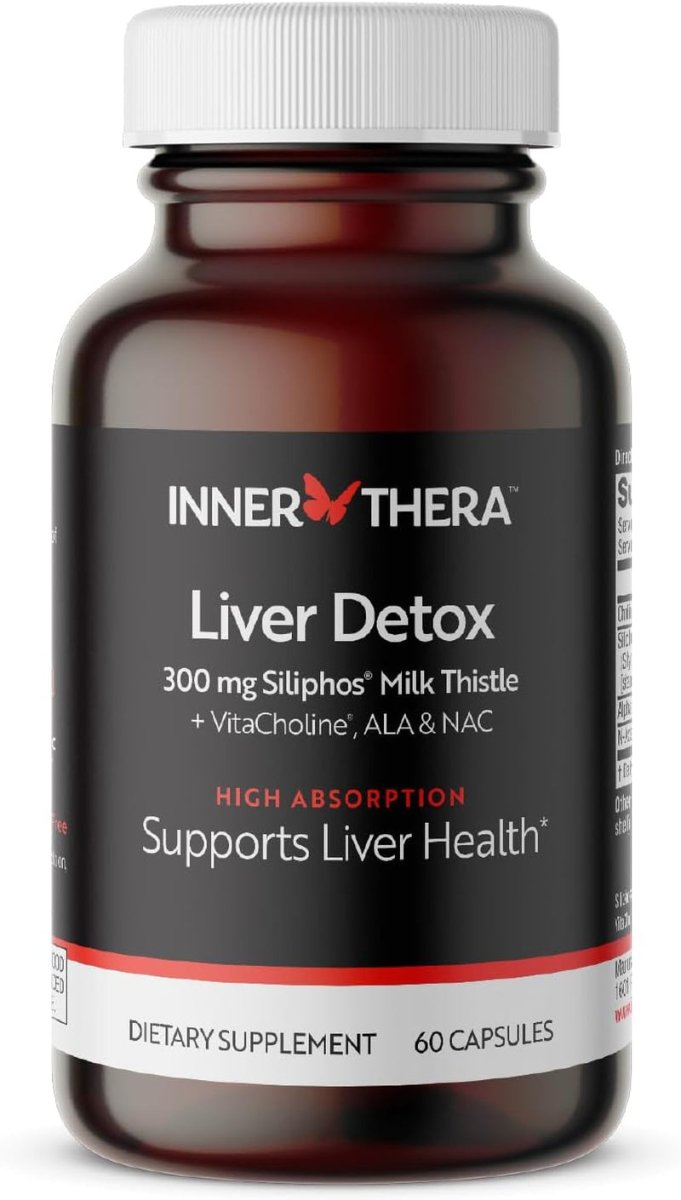 Liver Detox ,Supports Healthy Liver Function, 60 Veggie Caps - Suppviv