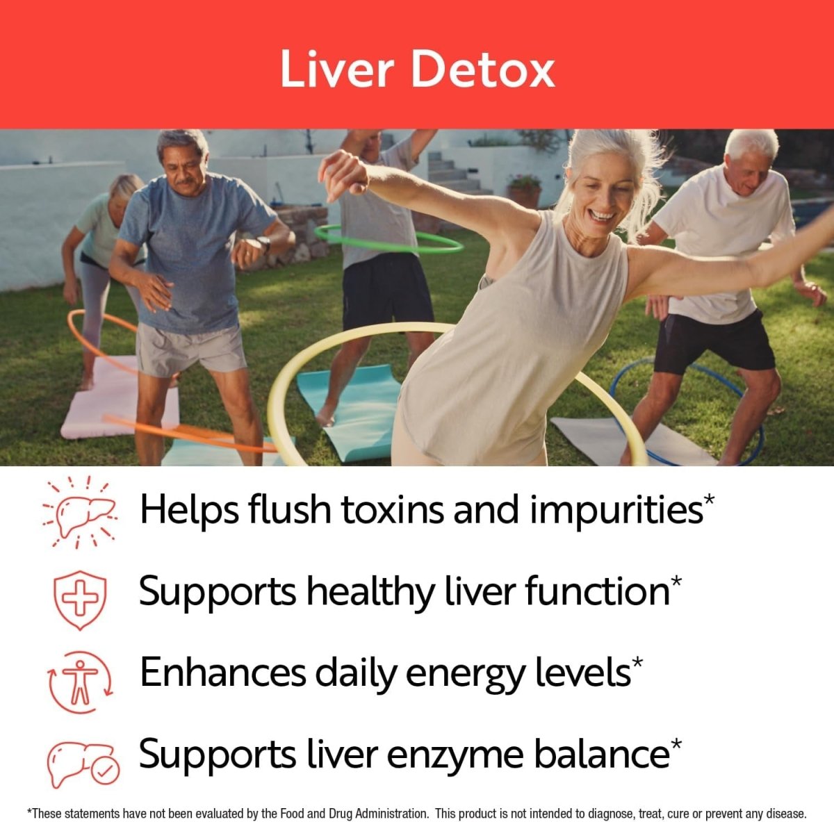 Liver Detox ,Supports Healthy Liver Function, 60 Veggie Caps - Suppviv