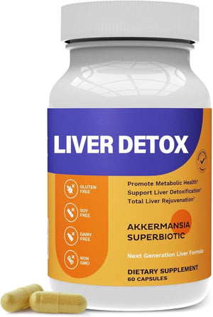 Liver Detoxification and Liver Recovery Support Supplements 1PCS - Suppviv