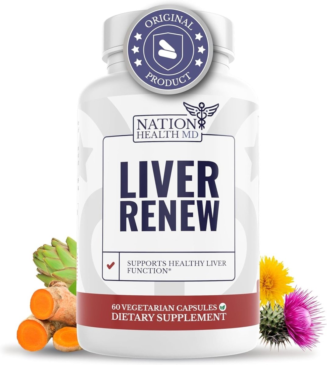 Liver Renew - Liver Cleanse Detox & Repair Supplement 1 PACK - Suppviv