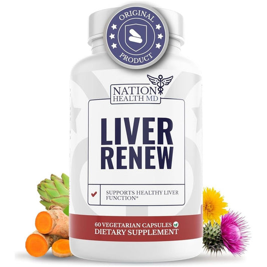 Liver Renew - Liver Cleanse Detox & Repair Supplement 1 PACK - Suppviv