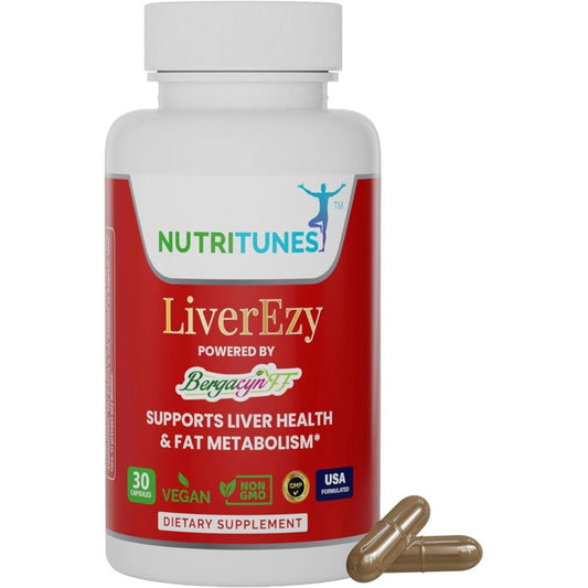 Liverezy Liver Support & Fat Metabolism Supplement 30 Capsules - Suppviv
