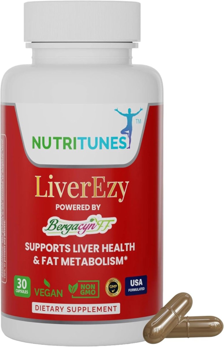 Liverezy Liver Support & Fat Metabolism Supplement 30 Capsules - Suppviv