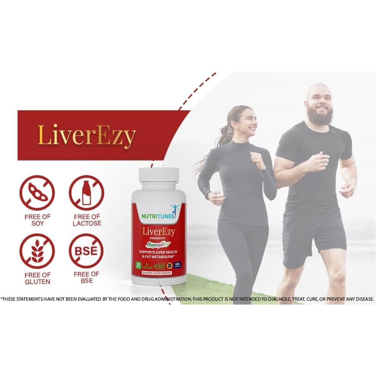 Liverezy Liver Support & Fat Metabolism Supplement 30 Capsules - Suppviv