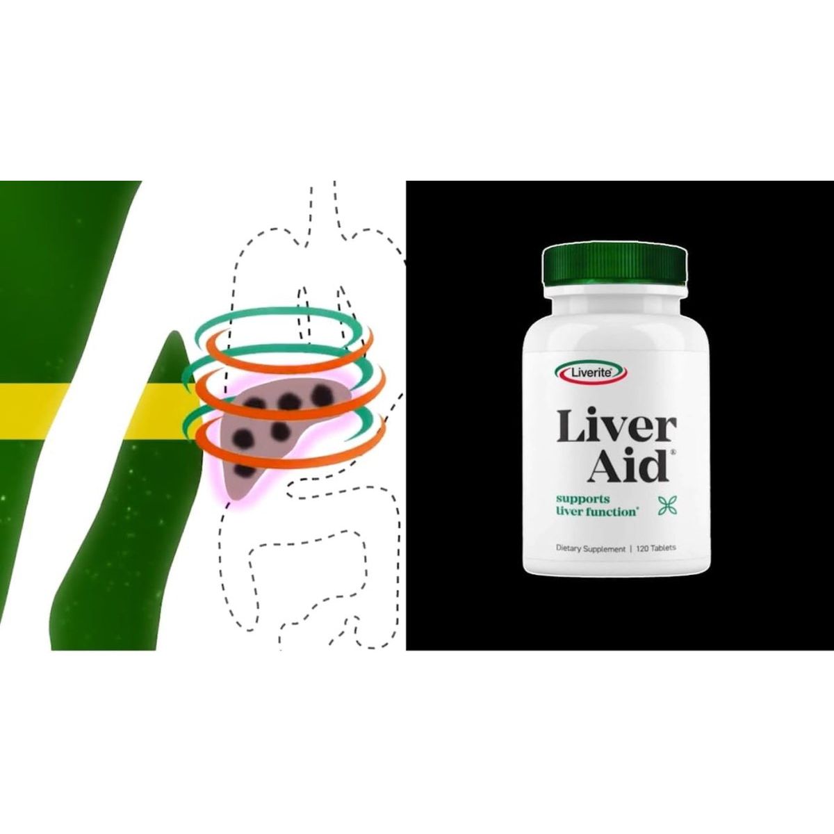 Liverite, Liver Aid 60 Tablets - Suppviv