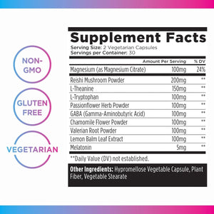 Livingood Daily Sleep Support - 5Mg Melatonin (60 Capsules) - Suppviv