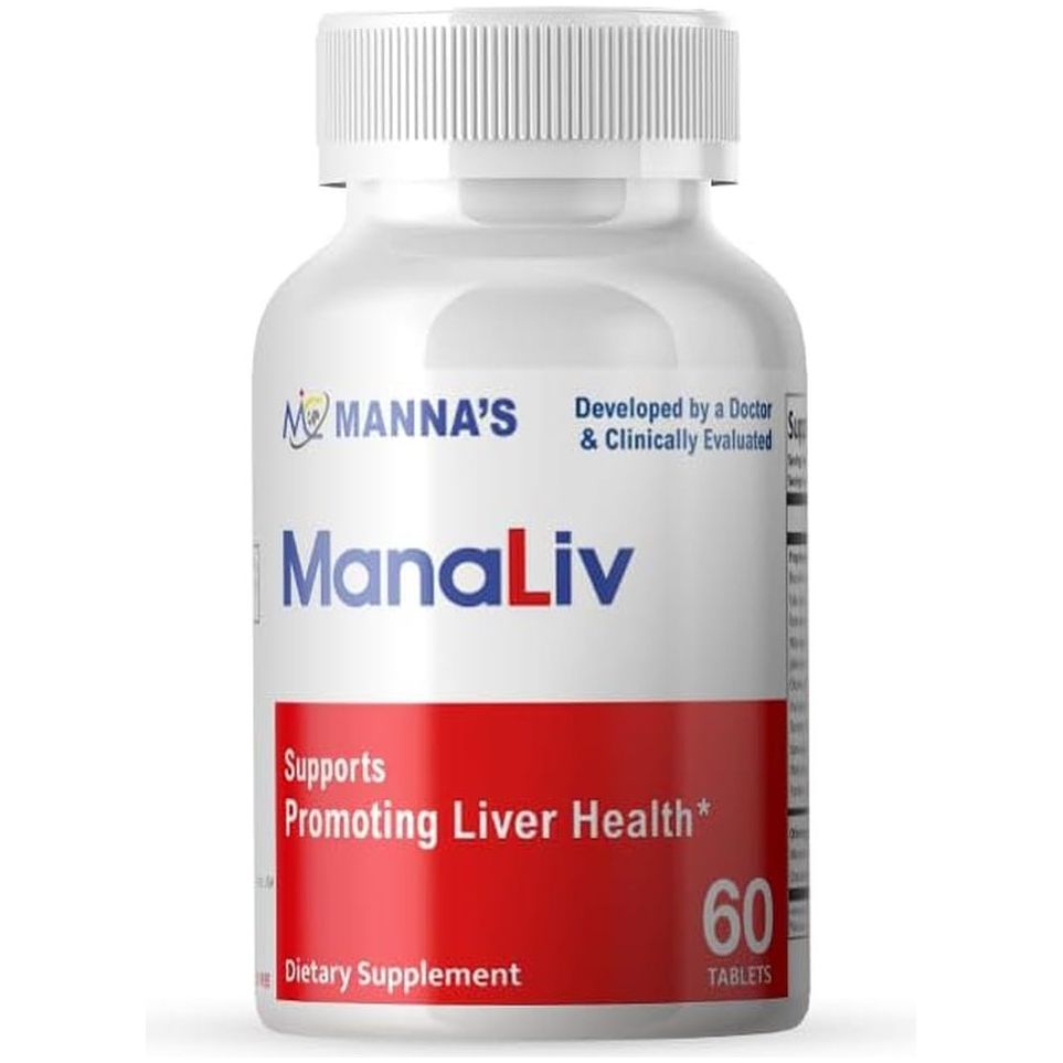 MANNA Manaliv Supports Promoting Liver Health 60 Tablets - Suppviv
