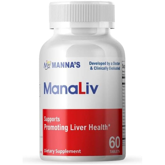 MANNA Manaliv Supports Promoting Liver Health 60 Tablets - Suppviv