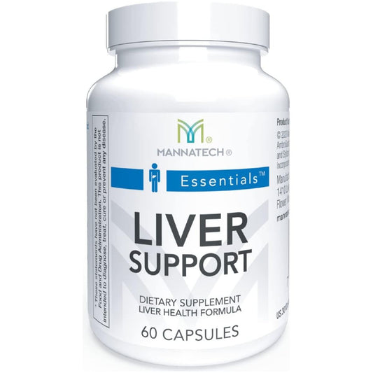 Mannatech Liver Support 60 Capsules - Liver Detox & Cleanse - Suppviv
