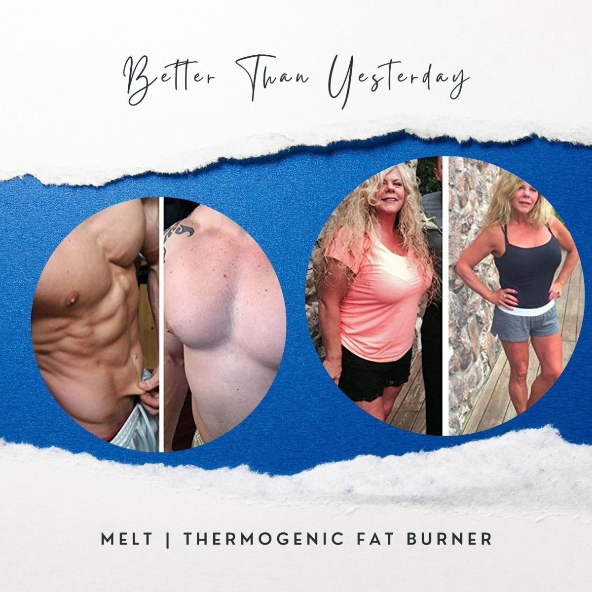 MELT - Best Thermogenic Fat Burner for Men & Women 60 Capsules - Suppviv