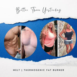 MELT - Best Thermogenic Fat Burner for Men & Women 60 Capsules - Suppviv