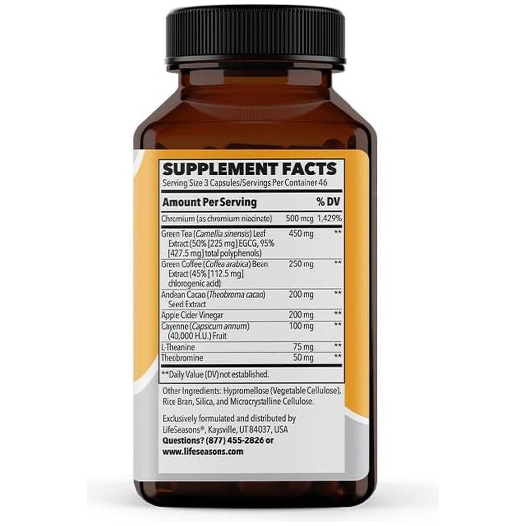 Metabolism - Weight Control Support & Energy Boosting Supplement 140 Capsules - Suppviv