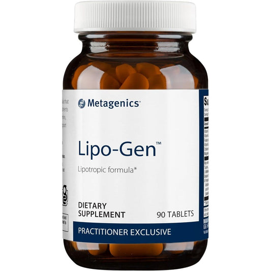 Metagenics Lipo - Gen - Lipotropic Liver Supplement* - Gallbladder Support* - 90 Tablets - Suppviv