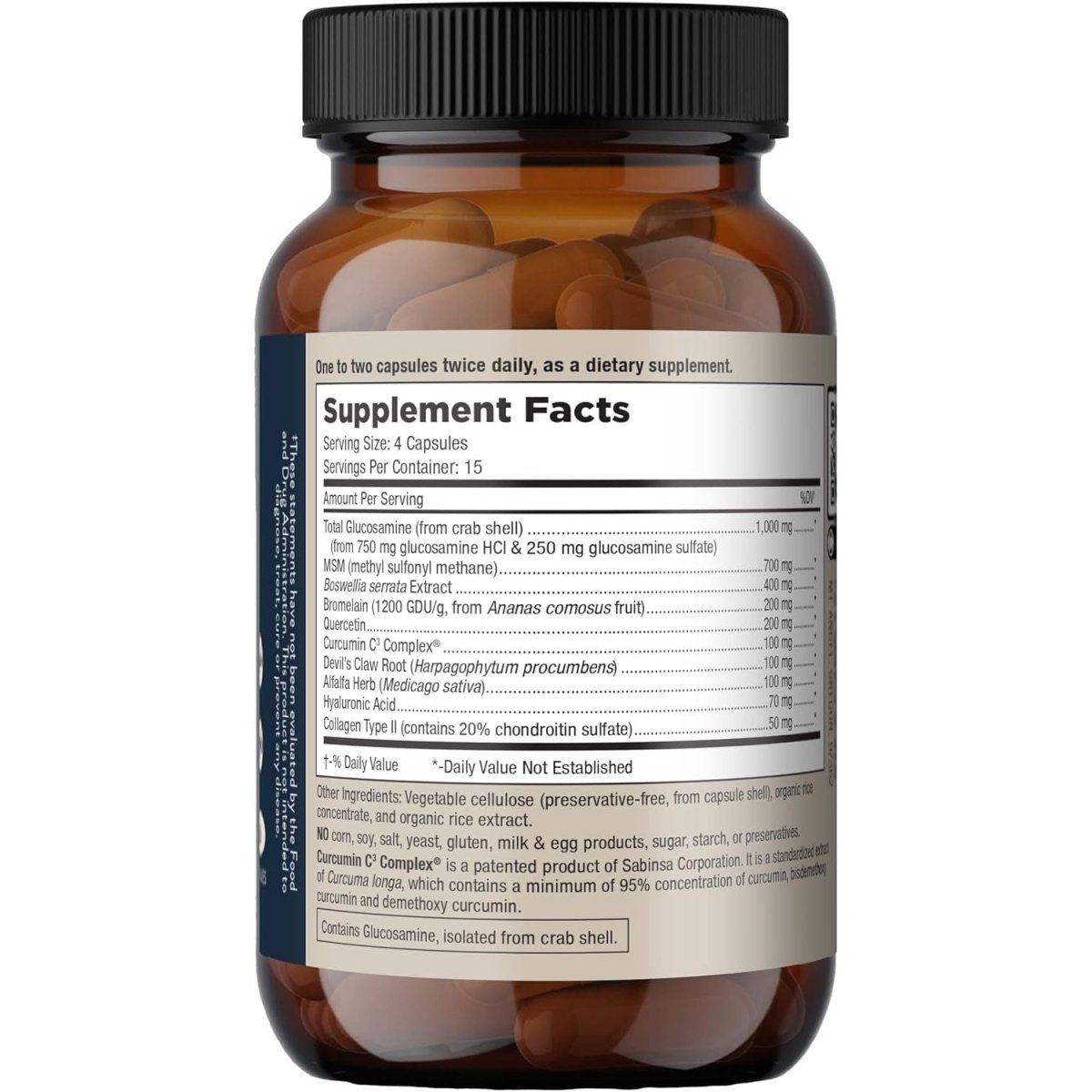 Mt. Angel Vitamins - Improves Fluidity & Supports Joint Comfort (60 Capsules) - Suppviv