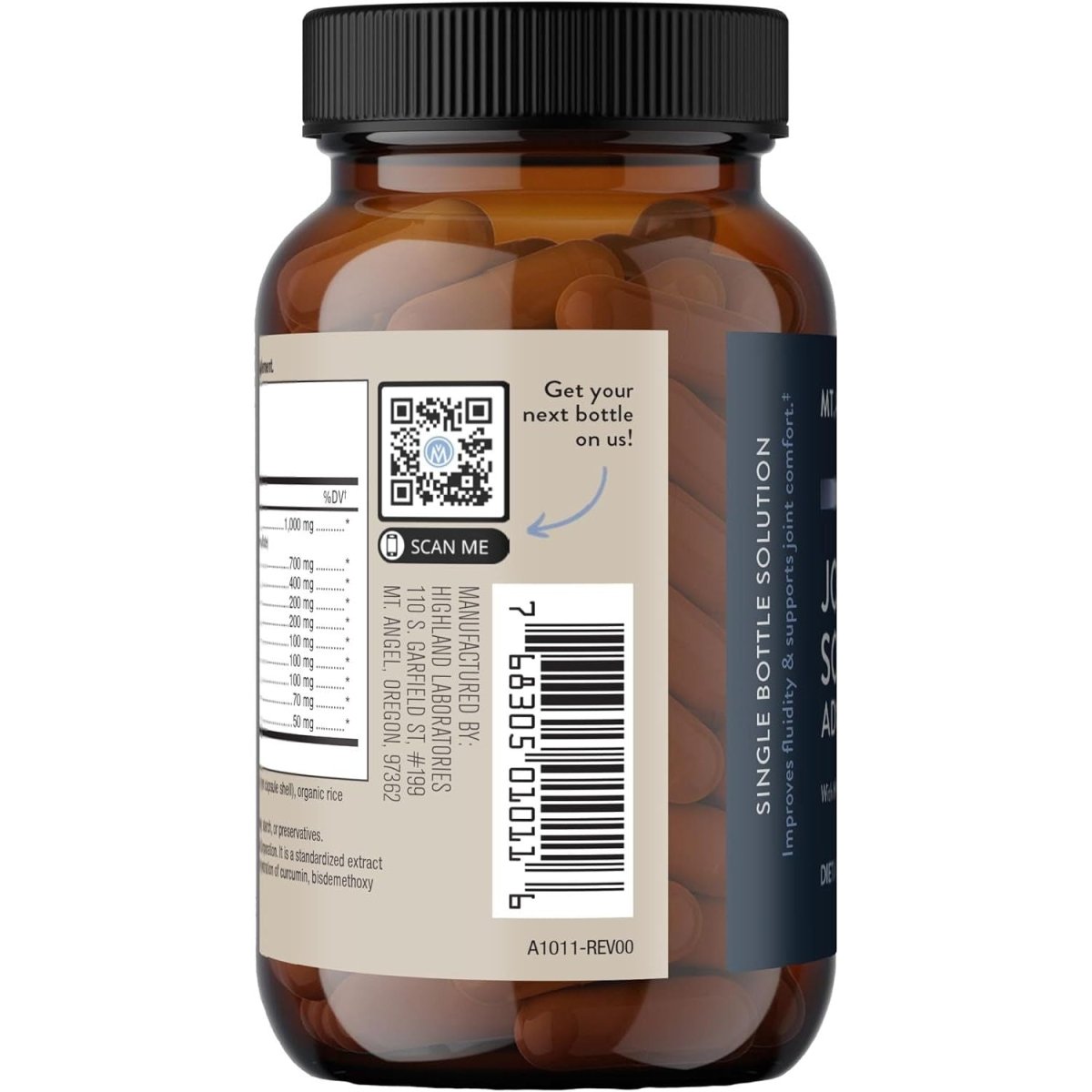 Mt. Angel Vitamins - Improves Fluidity & Supports Joint Comfort (60 Capsules) - Suppviv