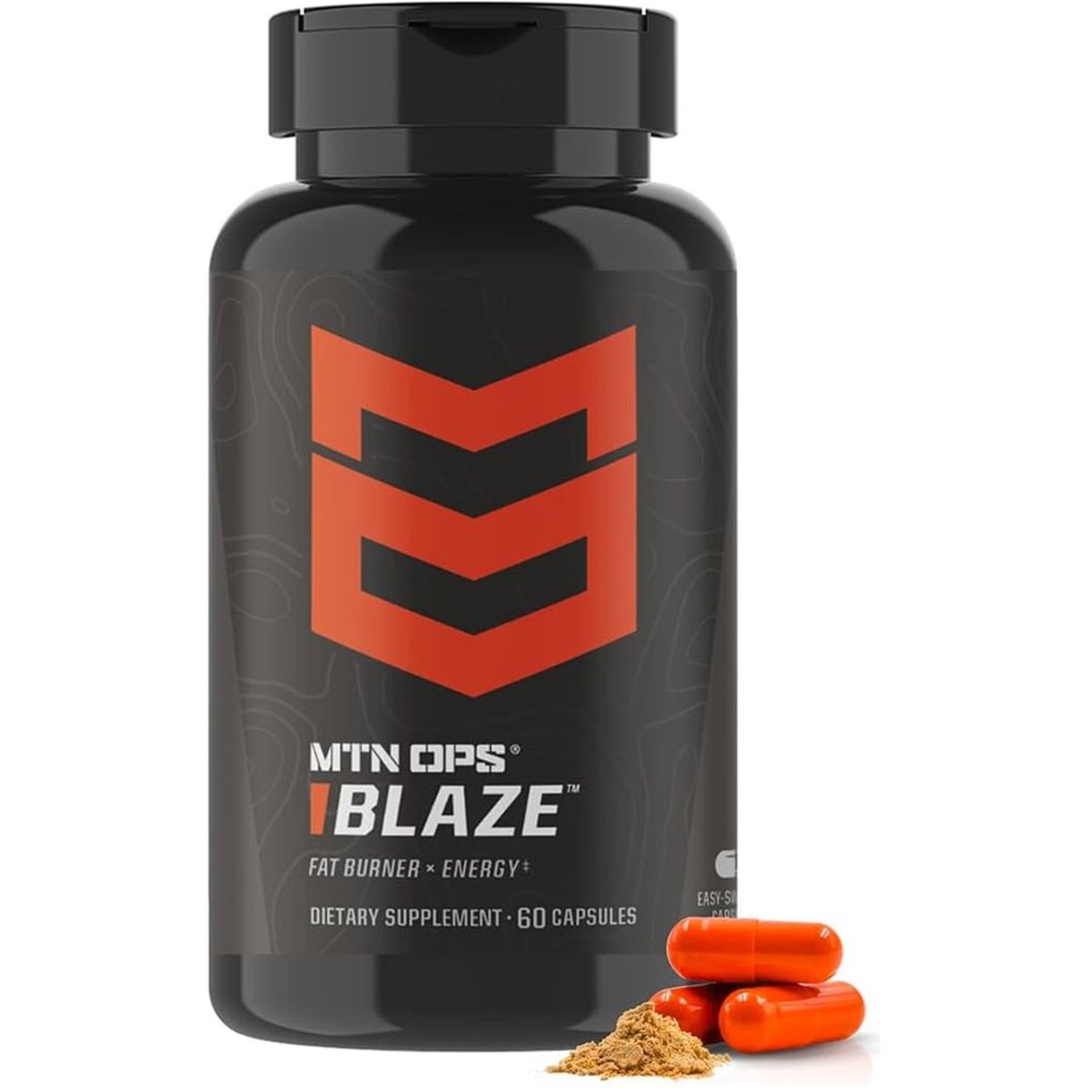 MTN OPS Blaze Fat Burner & Thermogenic Metabolism Booster 30 Servings - Suppviv