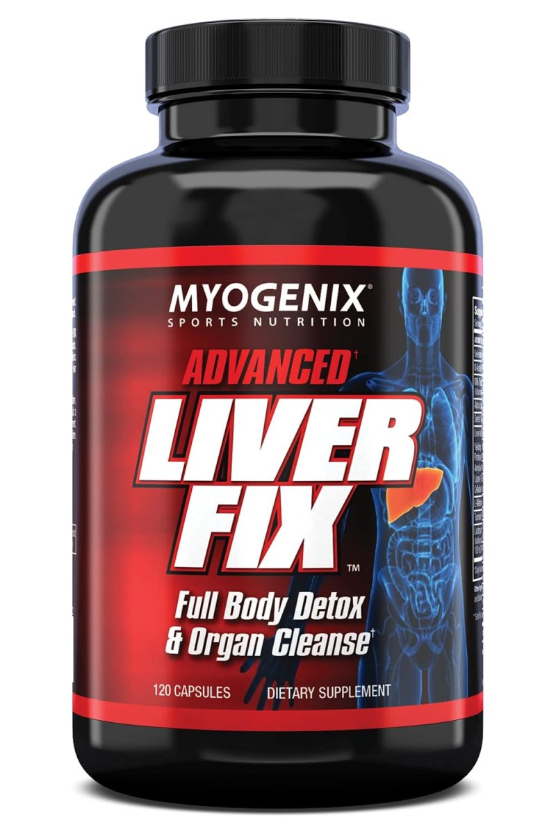 Myogenix Advanced Liver Support Capsules (120 Capsules) - Suppviv