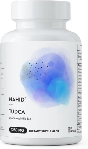 Nahid Liver Support Supplement, 120 Billion Cfus Probiotics, for Men and Women 60 Capsules - Suppviv