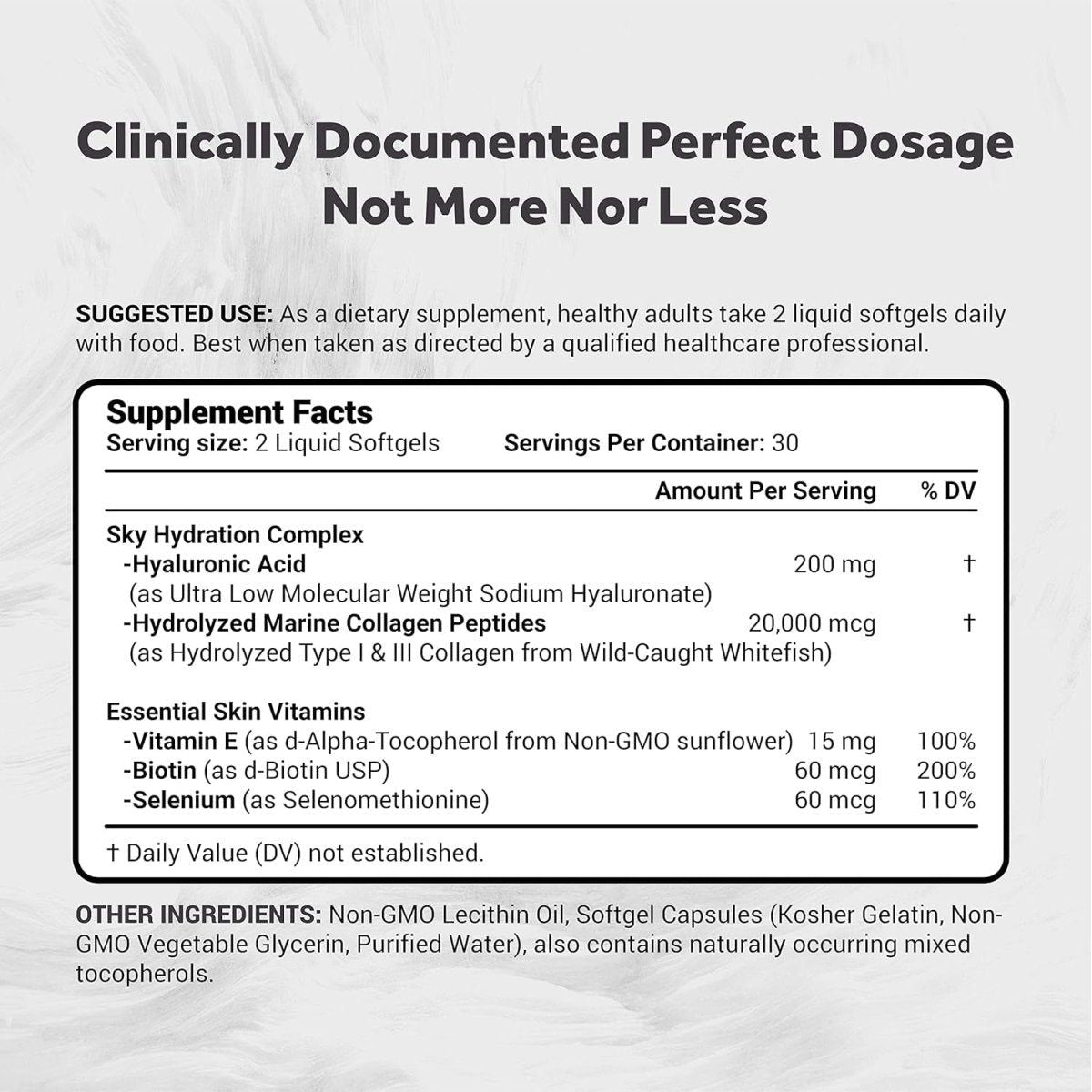 Naturalis Hyaluronic Acid 200Mg, 10X Better Absorption Ultra Low Molecular Weight | 60 Softgels - Suppviv