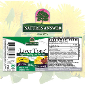 Nature'S Answer Liver Tone for Healthy Liver Function 1 PACK - Suppviv